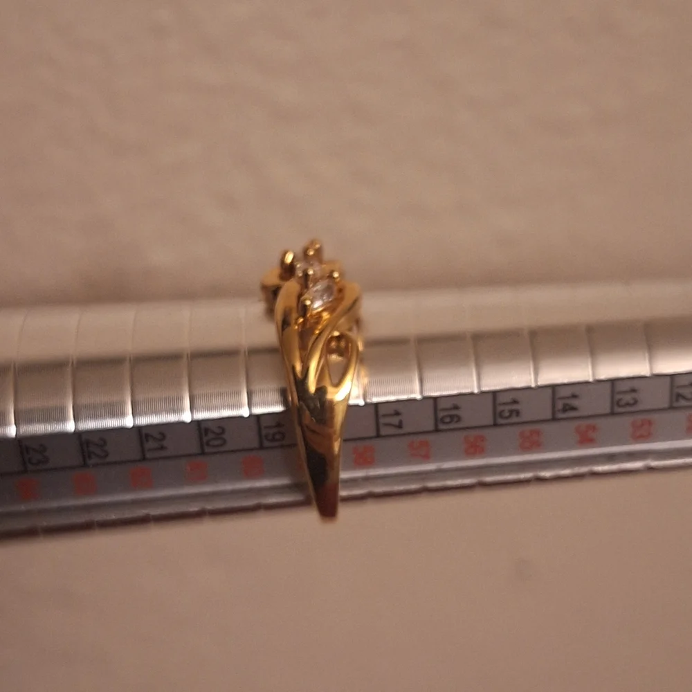 Marquis 3 stone ring